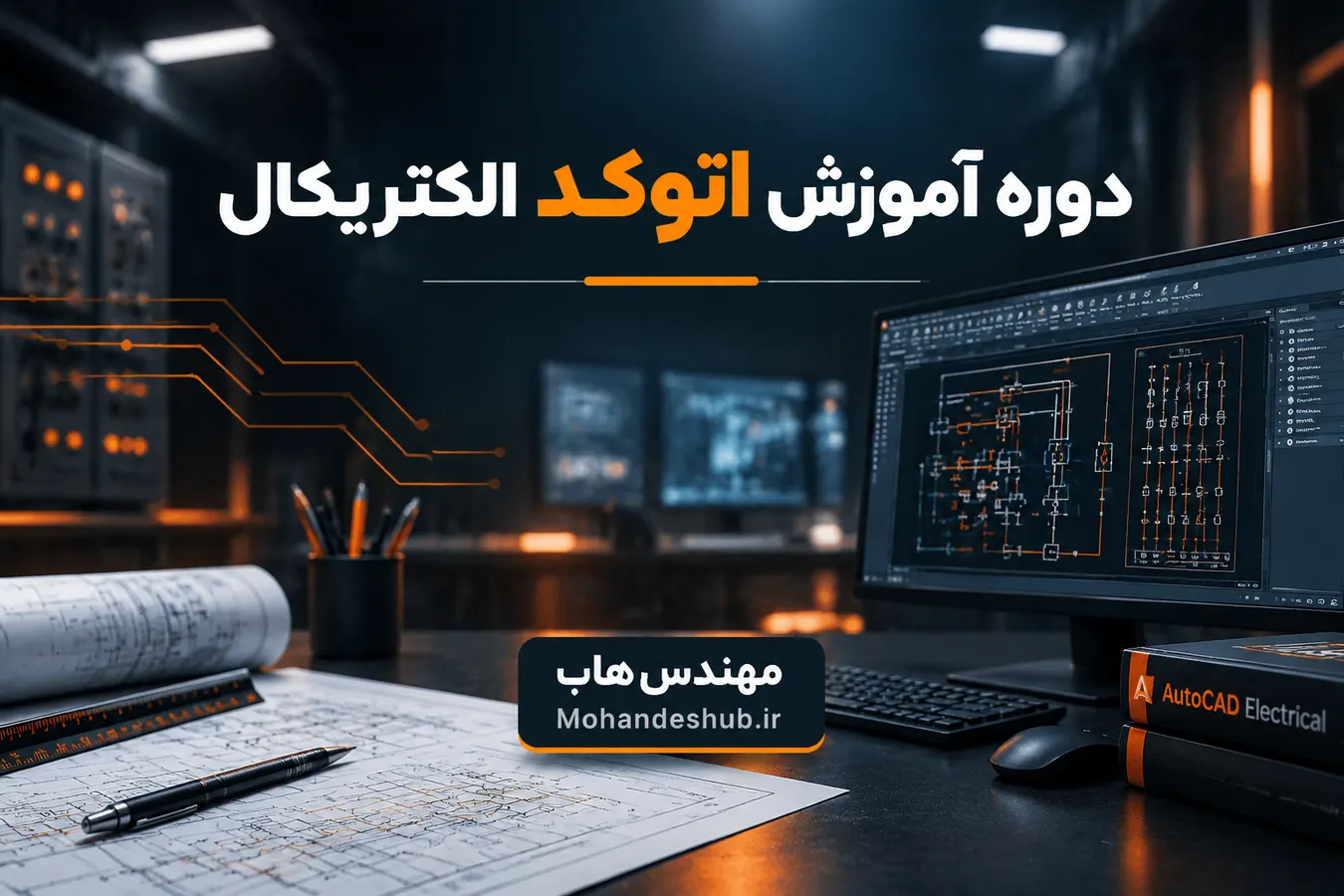 کاور دوره اتوکد الکتریکال