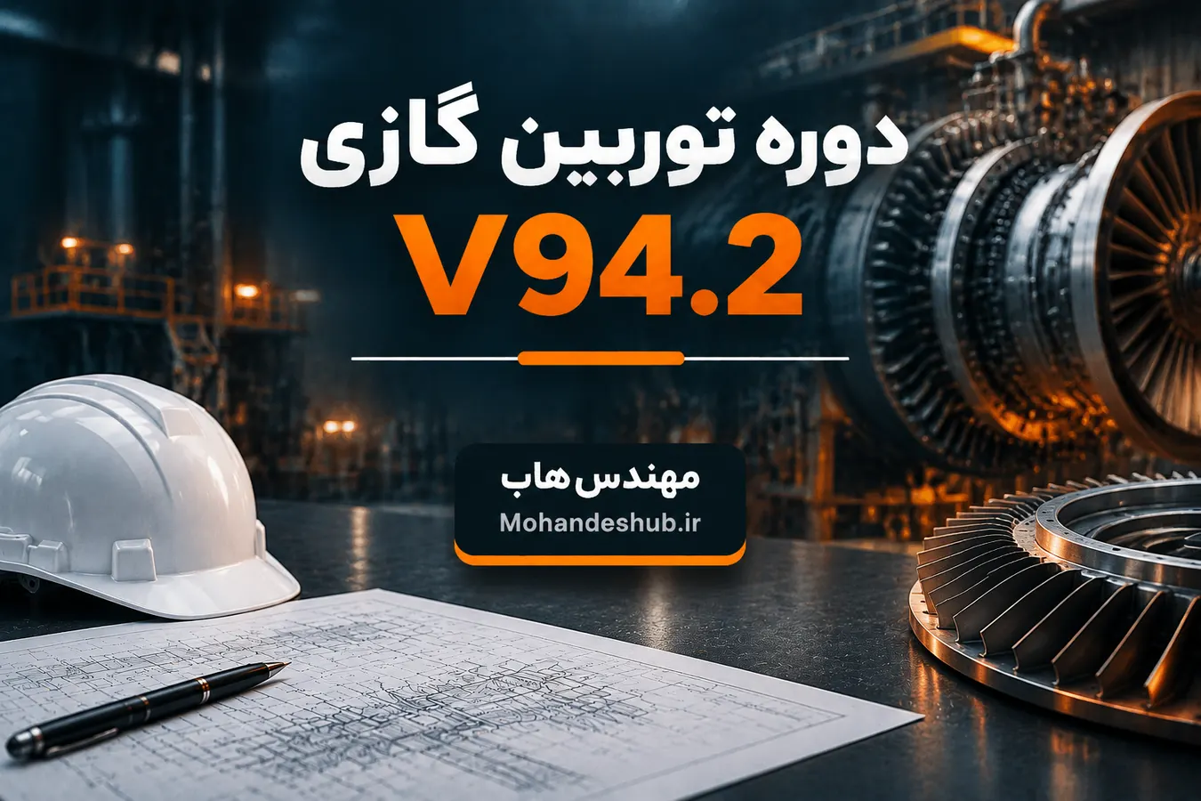 کاور دوره آشنایی با توربین گازی