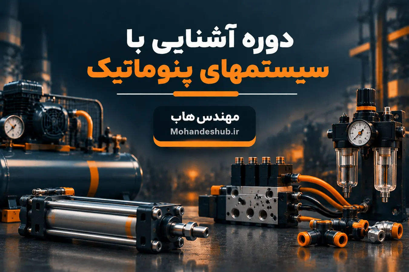 کاور دوره سیستمهای پنوماتیک