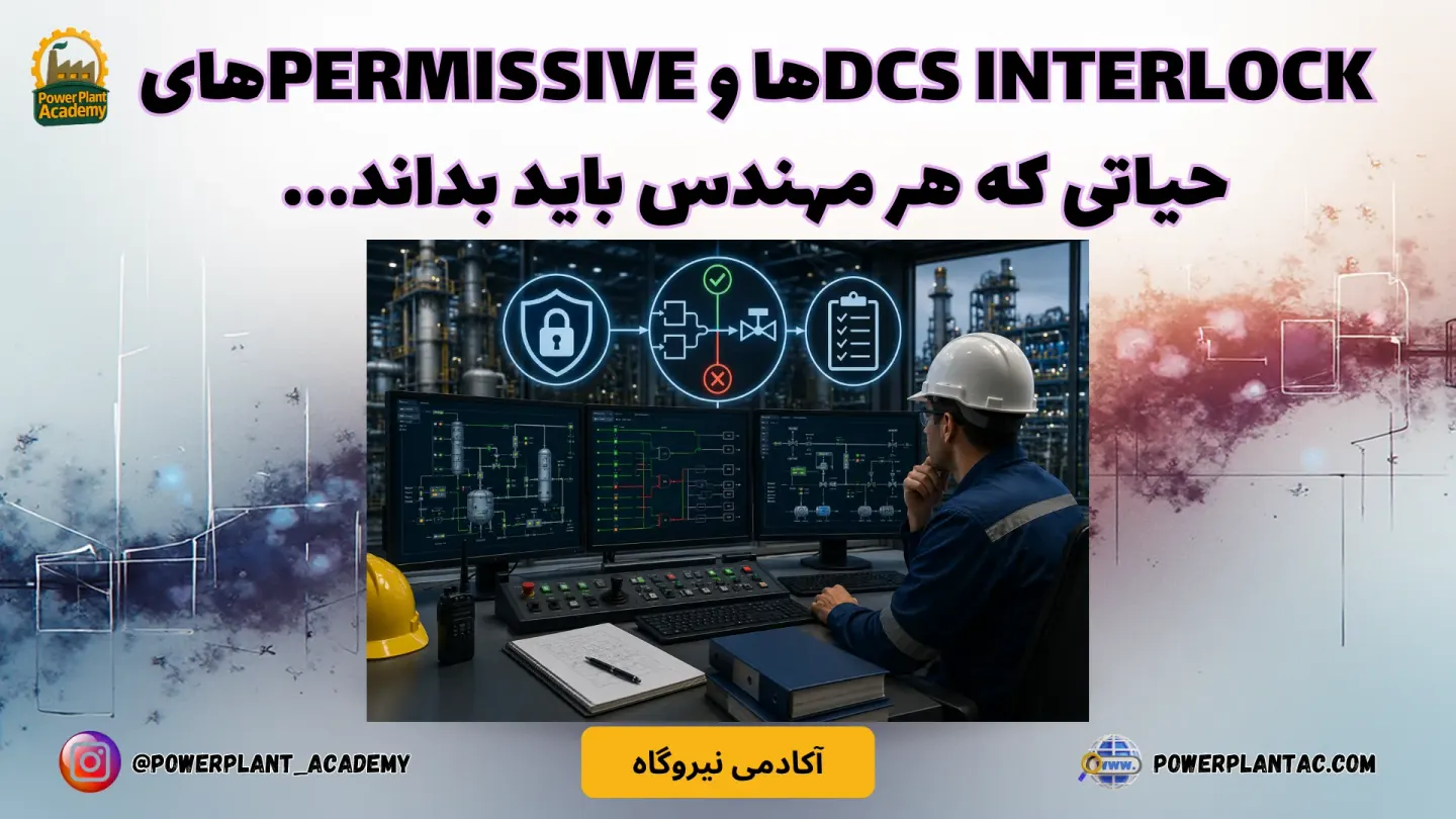 DCS Interlockها و Permissiveهای حیاتی که هر مهندس باید بداند
